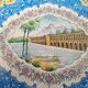 Antique tea service, Persian work, Baccarat crystal, enamels on copper
