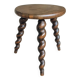 Vintage stool milking stool beech wood