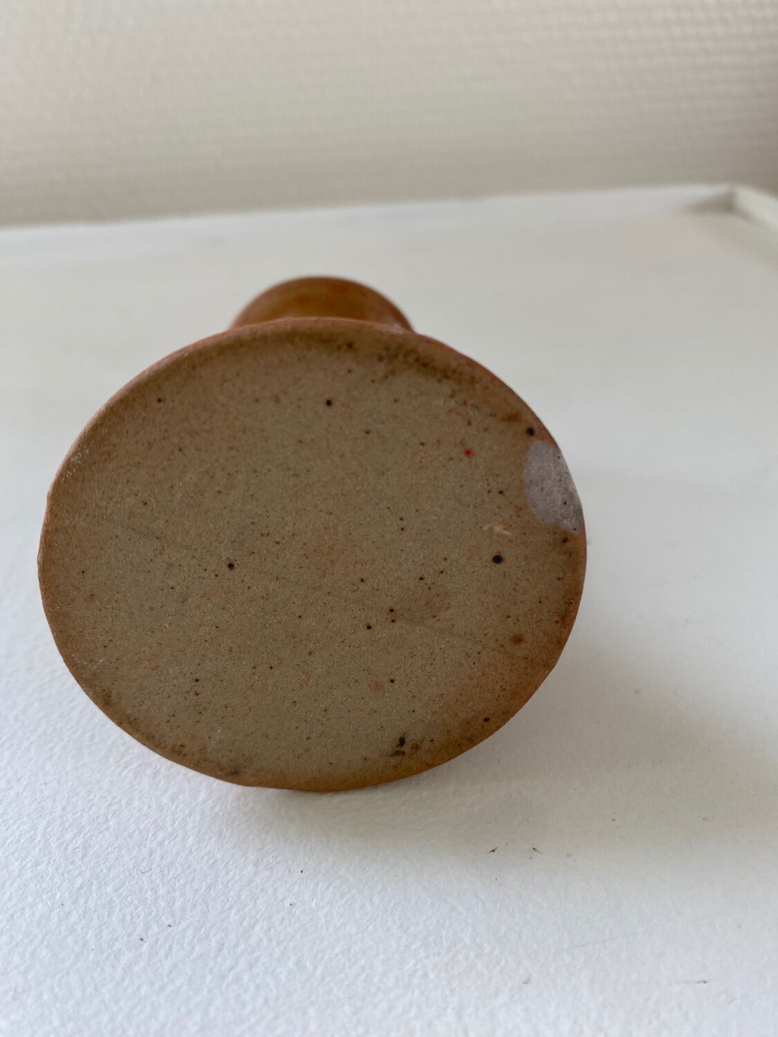 Sandstone candle holder