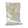 Tapis berbère uni crème en laine 96x155 cm