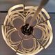 Vintage suspension Max Sauze in brushed aluminium.