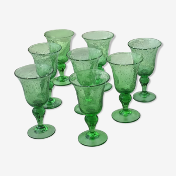 Verres de Biot signés