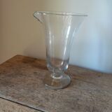 Graduated glass vase 1930
