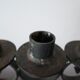 Antique cast iron swedish four arm candlestick