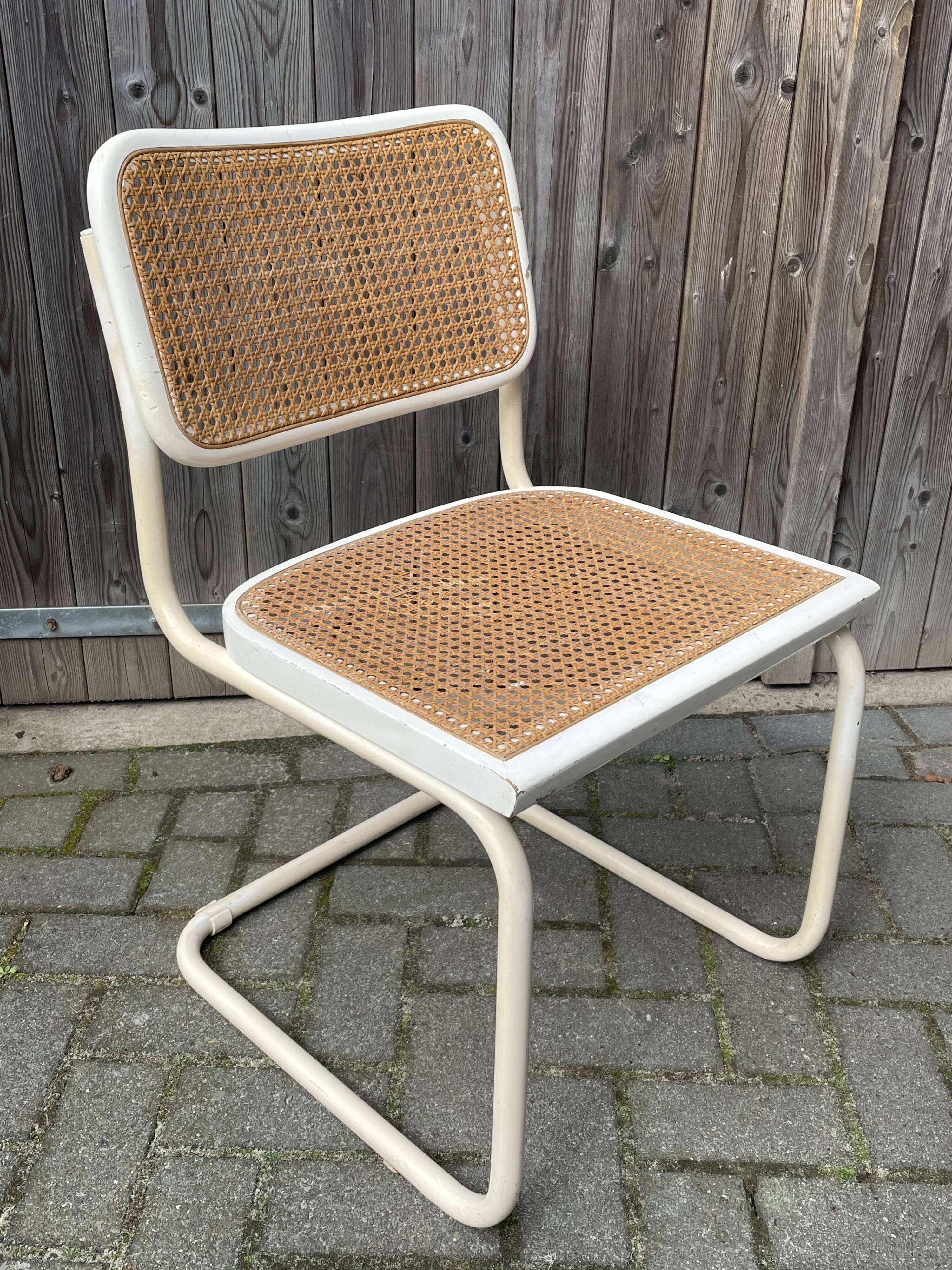 Ensemble de 4 chaises Cesca b32, Breuer