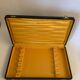 Coffret complet de 12 couteaux de table Inox manches Bakélite viroles Art Déco
