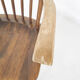 Scandinavian modern spindle back arm chairs, 1960