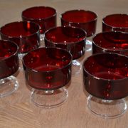 9 champagne glasses Model Sweden Luminarc