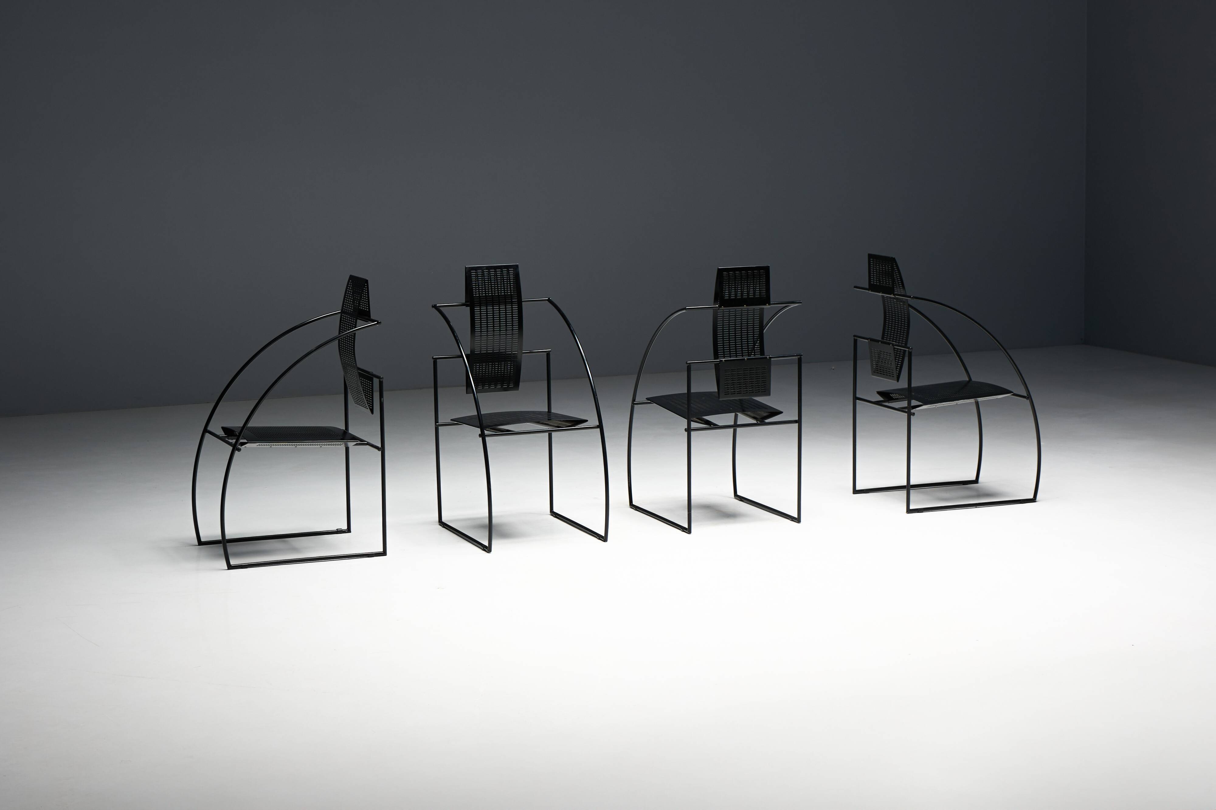 Quinta Chairs by Mario Botta for Alias, Italy, 1980s