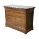 Commode louis philippe acajou et placage d'acajou