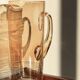 Blown glass pitcher/carafe