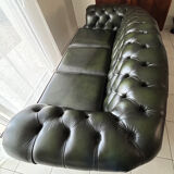 three-seater Chesterfield sofa
