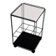 Vintage Max Sauze for Atrow 'Isocele' side table 1970s