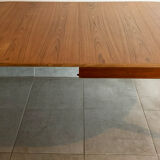 Table danoise teck scandinave par Oluf Theodor Larsen 1960 extensible