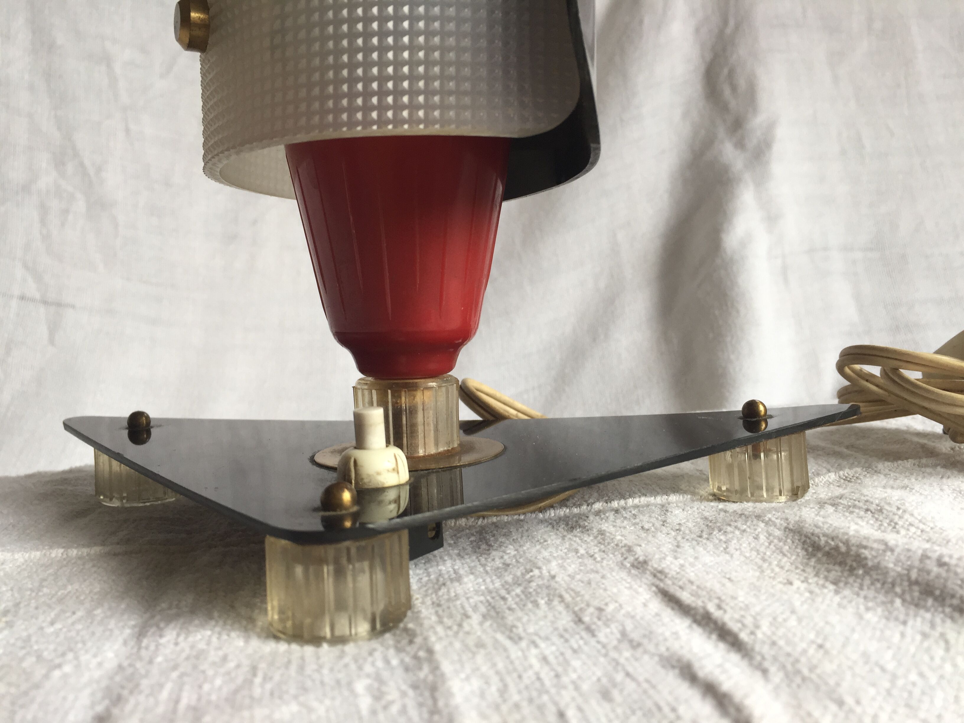 Vintage bedside lamp 1950