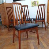 Set of 4 Danish Niels Koefoed Mid-Century chairs