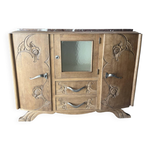 Buffet art déco en chêne