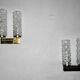 Pair of Scandinavian wall lamps from the 70s