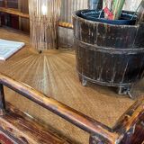 Table basse ancien lit de jour