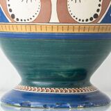 Monumental vase Lindus Art Nouveau–Art Deco, Arnhemsche Fayencefabriek, 1910s