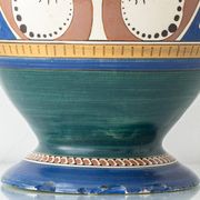 Monumental vase Lindus Art Nouveau–Art Deco, Arnhemsche Fayencefabriek, 1910s