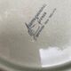 6 compartment plates in porcelain Sarreguemines France