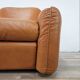"Piumotto" leather armchair by Arrigo Arrigoni for Busnelli, 1970