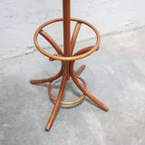 Vintage wooden parrot coat rack