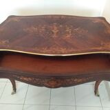 Flat desk with large drawer Louis XV style Napoleon III 1848-1870 XIX th century