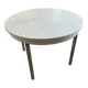 Table ronde extensible en formica, années 70