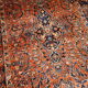 Handmade antique Persian Sarouk rug 4.1' x 6.7' (125cm x 204cm) 1920s