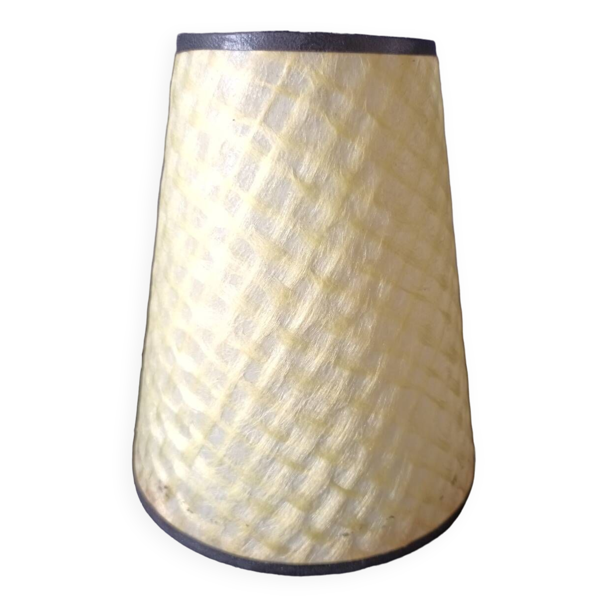 Vintage clip-on lampshade