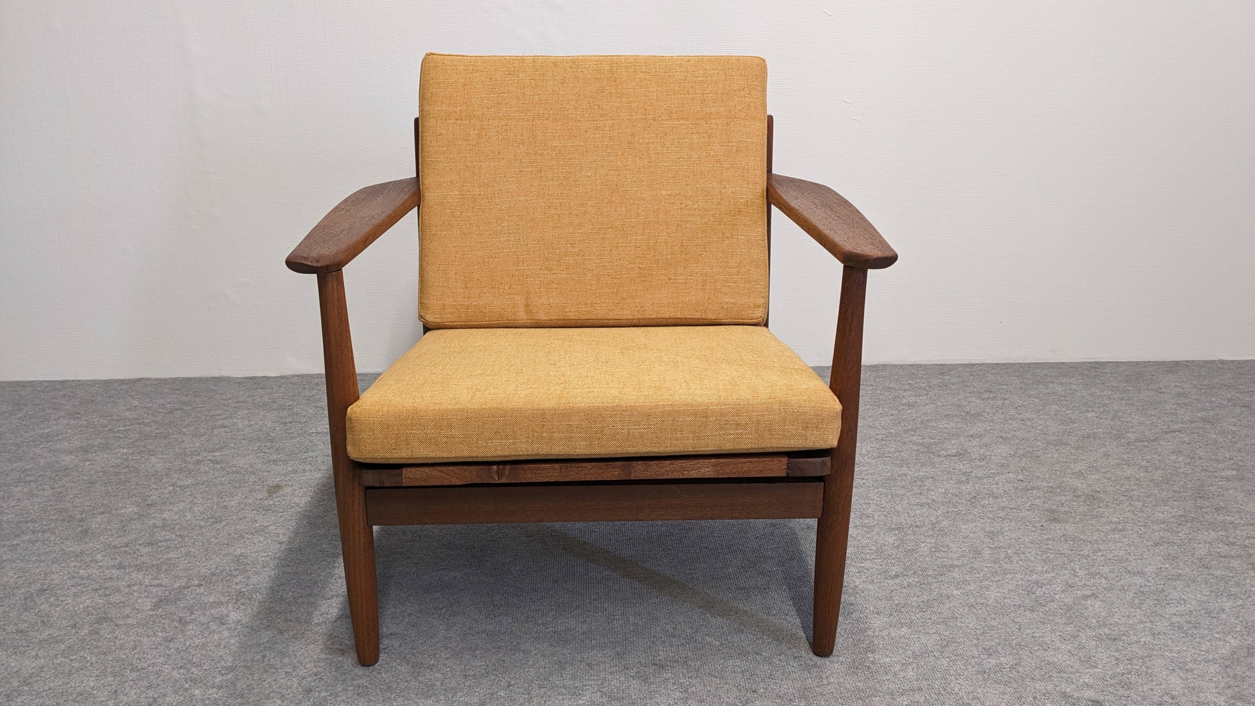 Danish teak armchair, 50s-60s