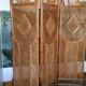 Beautiful folding screen, bamboo and rattan vintage 1970