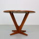 Søren Georg Jensen  Teak Round Coffee Table for Kubus, 1960 Denmark
