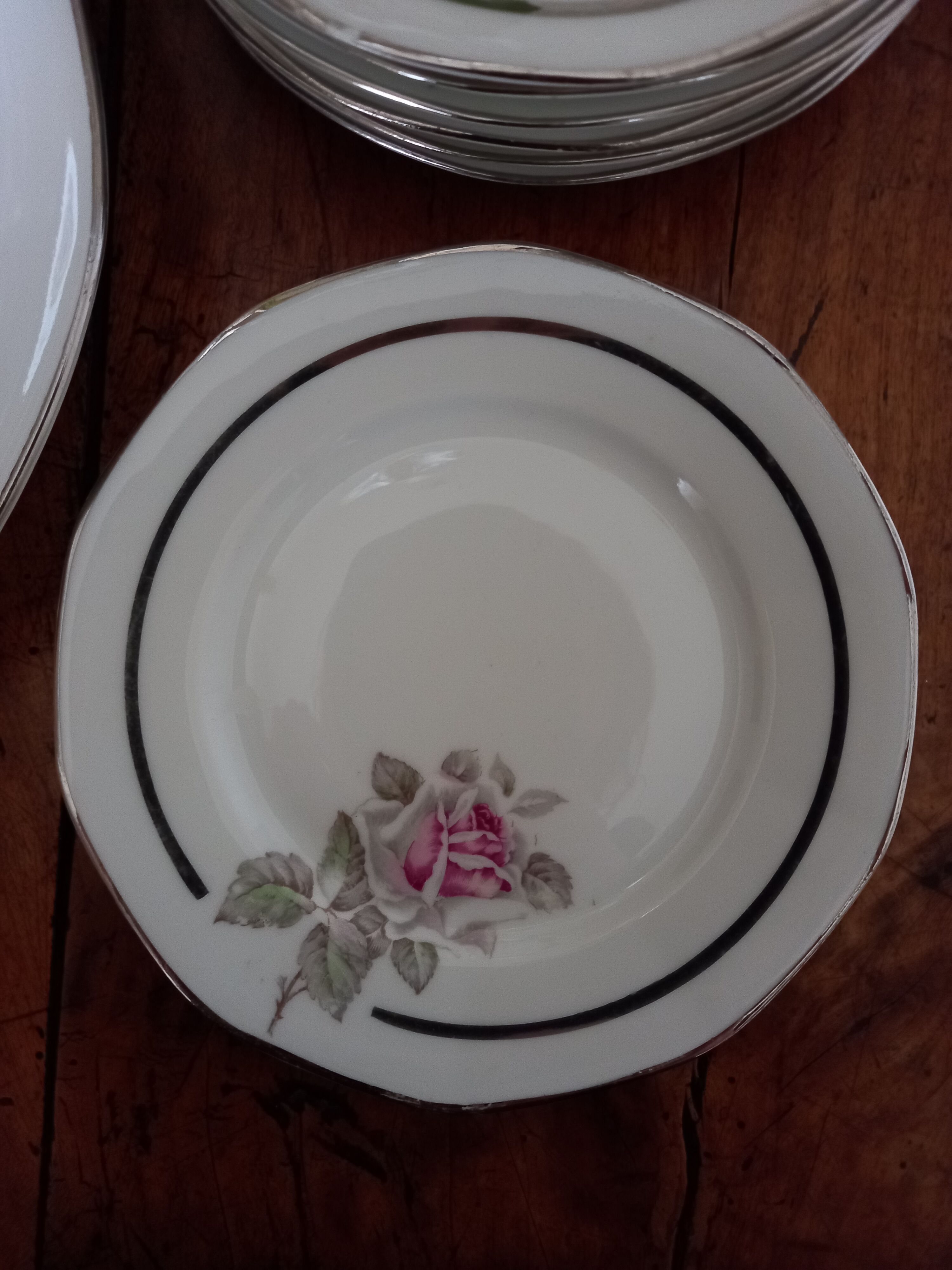 Limoges porcelain dessert service