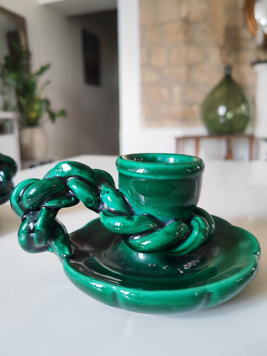 2 candle holders Vallauris