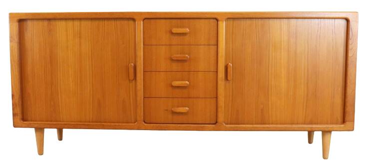 Silkeborg deens teak vintage sideboard 'Bandenitz' | 200 cm