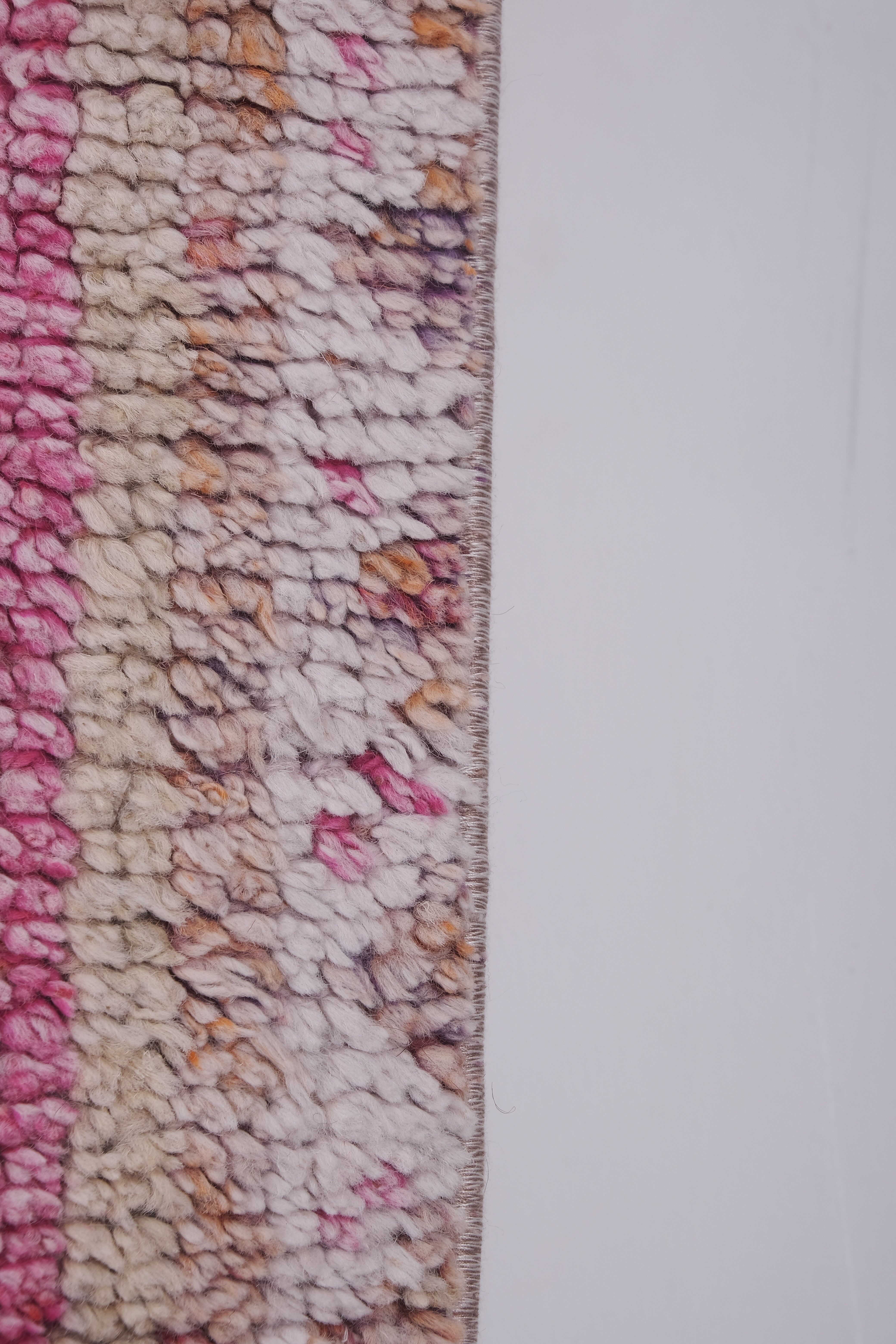 Vintage Turkish rug from Oushak, handwoven 85x266 cm