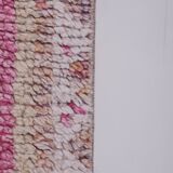 Vintage Turkish rug from Oushak, handwoven 85x266 cm