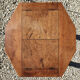 Wooden service foot heart shape