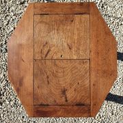 Wooden service foot heart shape