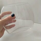 Crystal vase.