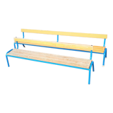 Vintage school benches from the 80s ( 3 available )