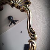 Wooden gilded mirror 51x31