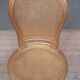 Chaise style Louis XVI en bois doré