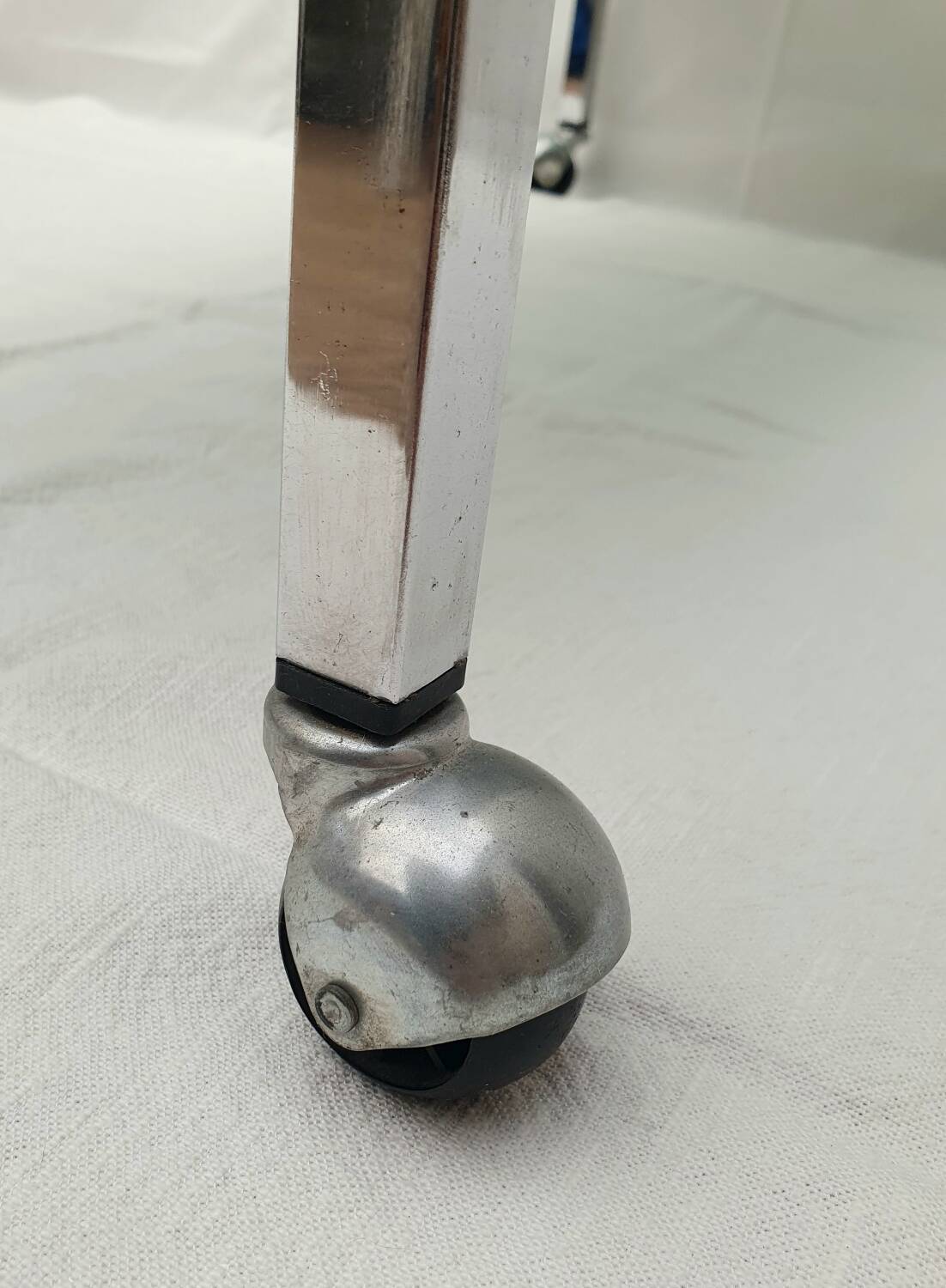 Vintage chrome console