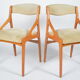 2 chaises scandinave baumann