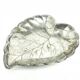 R1J Art Nouveau platter in the shape of a leaf