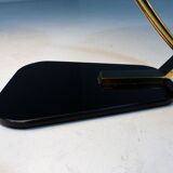 Rare desk lamp in brass & glass 1950’s